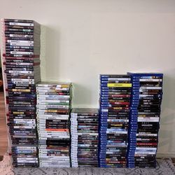 Video Game Lot For Sale PS3/PS4/PS5/XBox360