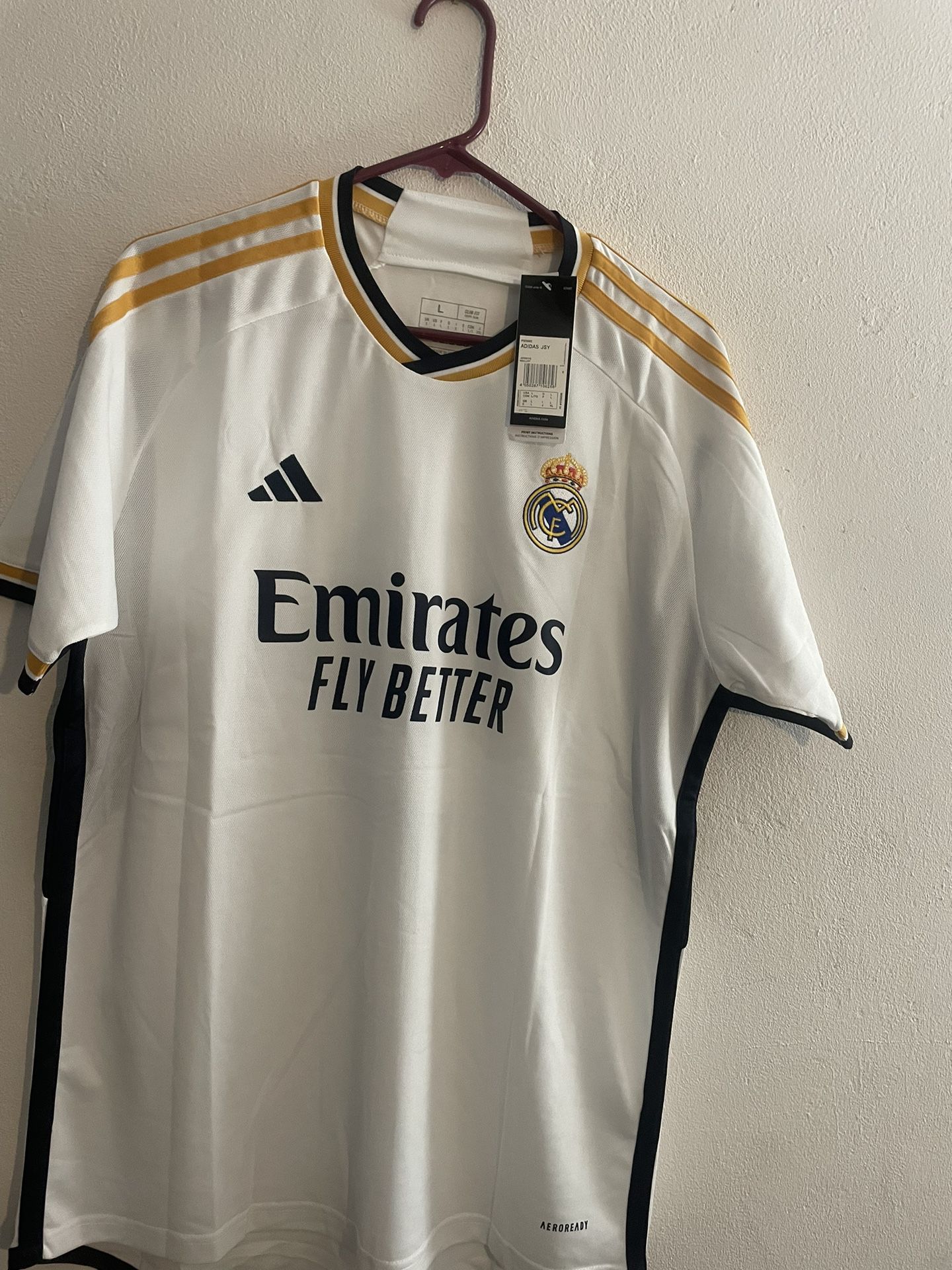 Real Madrid Mbappe Adidas Jersey 