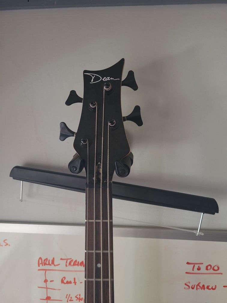 Left Handed 4 String Bass By DEAN.