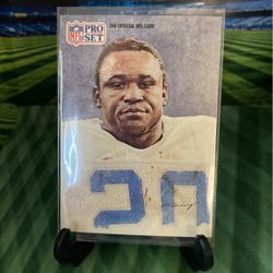 Barry Sanders Card