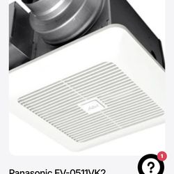 Panasonic bath fan