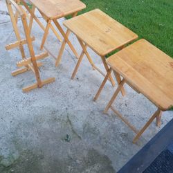 4 Marching Tables With Stand