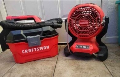 Craftsman fan and vacuum