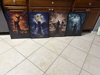 Michaels Ashland Elements Witch 16x20 Canvas Pictures