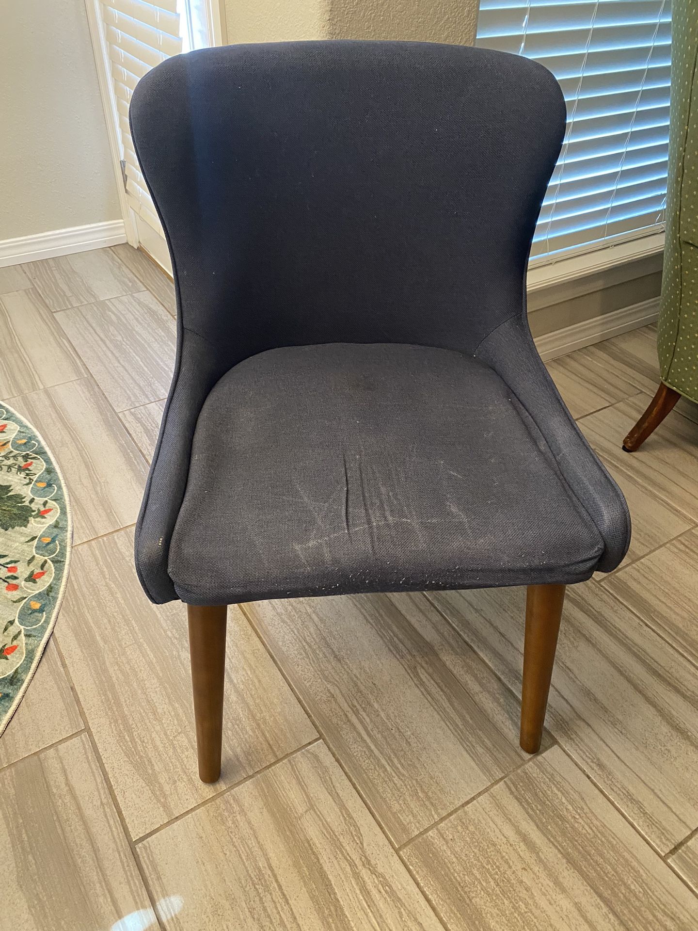Blue Accent Chair