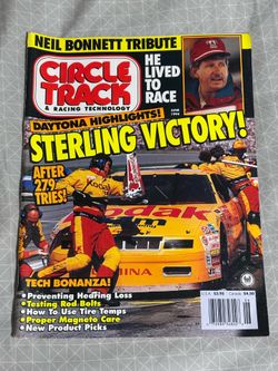 Circle Track & Racing Technology Magazine June 1994 Neil Bonnett Tribute