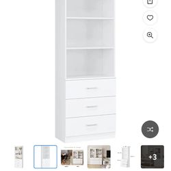 Brand New White Bookshelf 