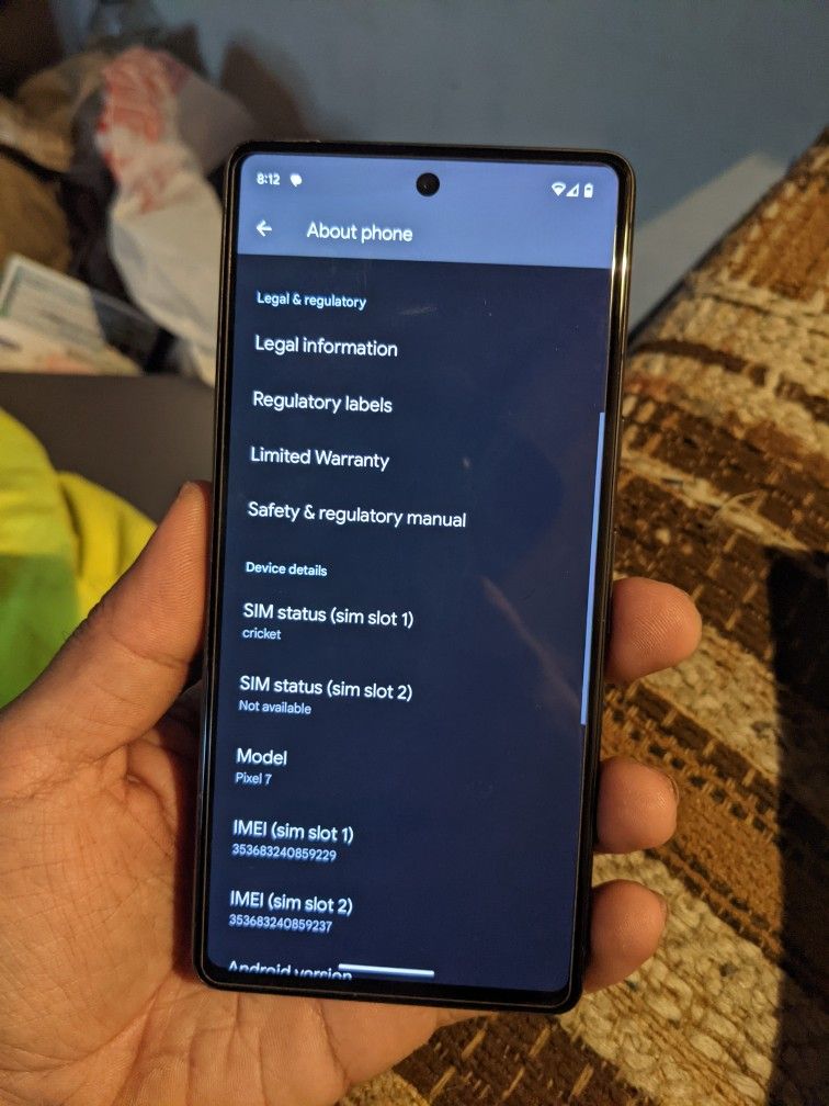 Google Pixel 7 Unlocked 128gb