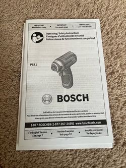 Bosch Impact Driver - Tool only