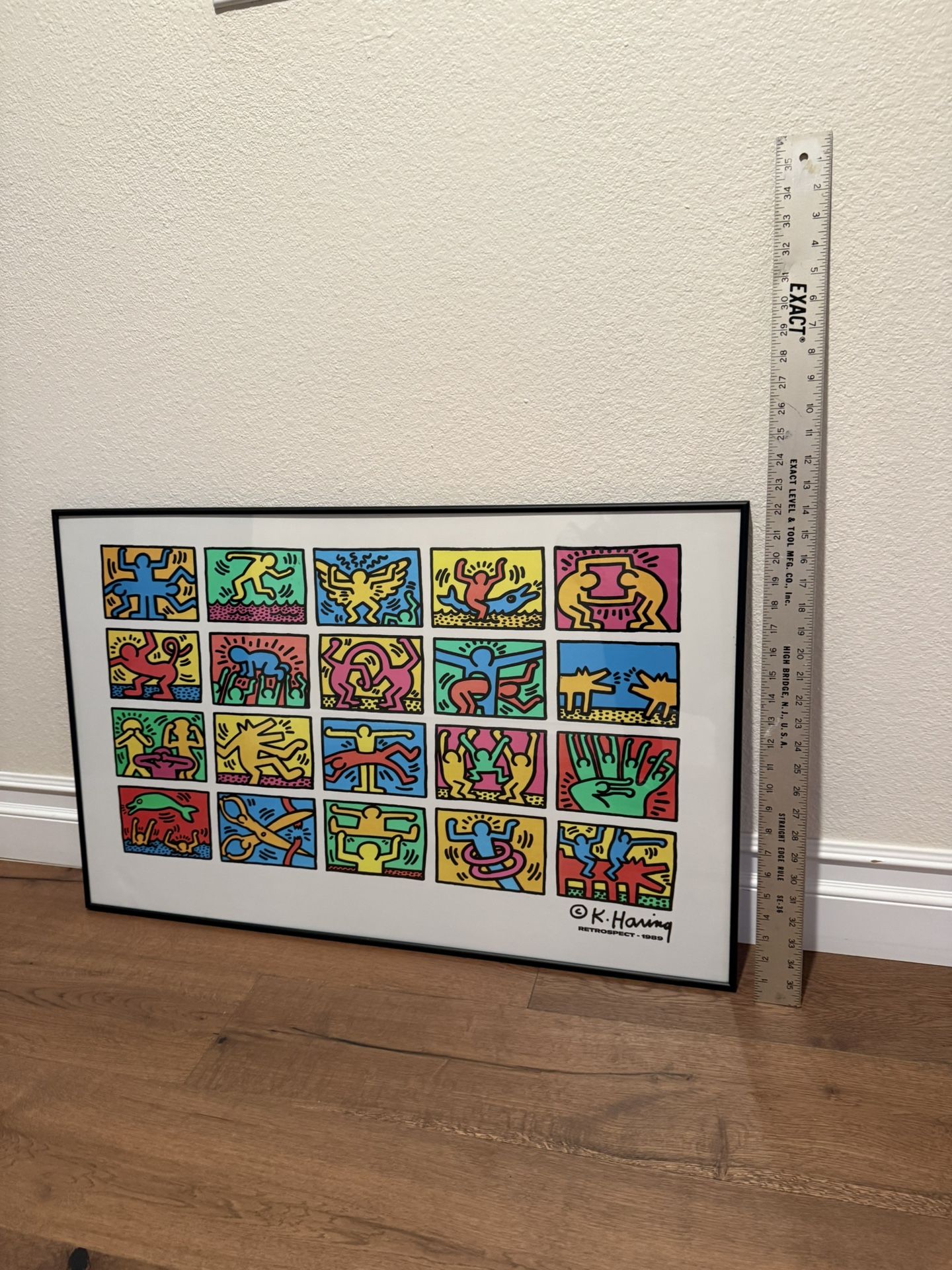 Keith Haring Framed Art Print