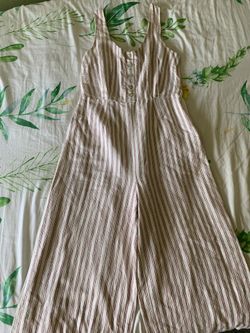 Striped Jumpsuit 