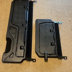 2010-2018 RAM Crew Cab Rear Under Seat Folding Plastic Cargo Tool Tray 