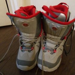 Men's Airwalks Snowboard Sz 9 Grey Boots