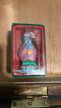 Sesame Street Cookie Monster Christmas Ornament 