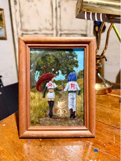 Team Rocket with Meowth Original Painting