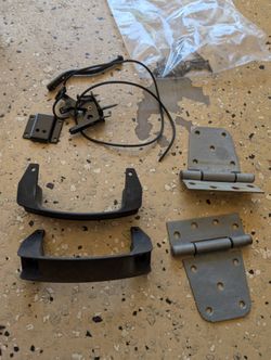 Gate Hinge Latch Handle Hardware