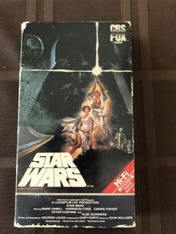 Original 1977 Star Wars VHS “Red Label”