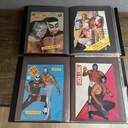 Vintage Lucha Libre Magazine Covers, Clips, Photos and Stamps Lot