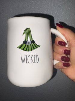 Rae Dunn WICKED Halloween Mug