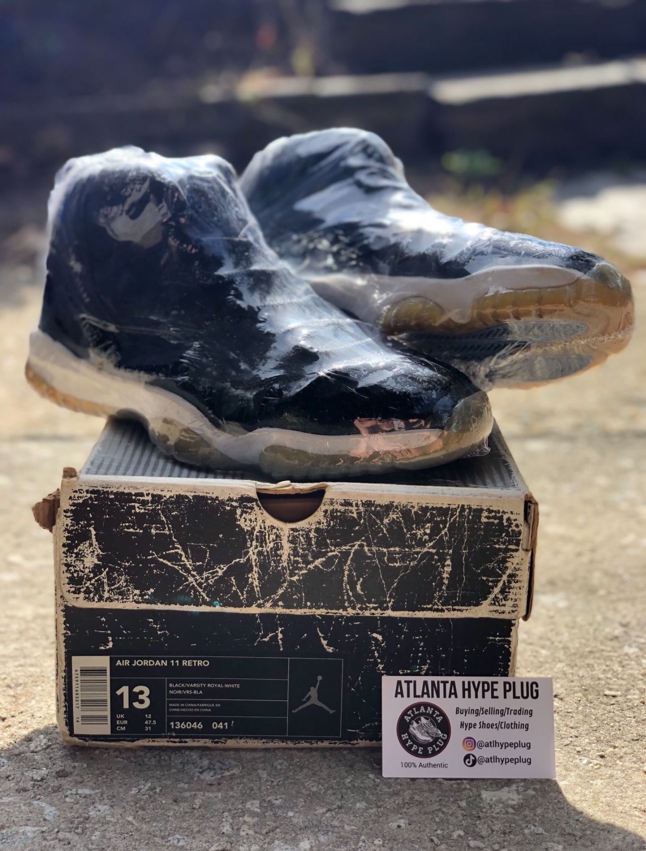 Air Jordan Retro 11 Space Jam 2000 Size 13