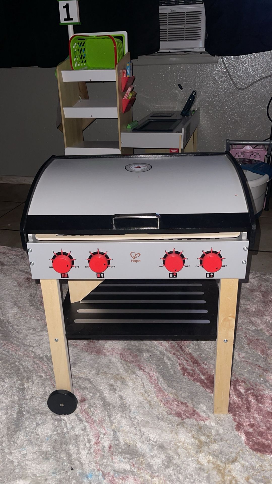 Kids Wooden Play Bbq