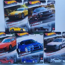 Hot Wheels Set Modern Classic 