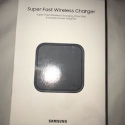 SAMSUNG SUPER FAST WIRELESS CHARGER