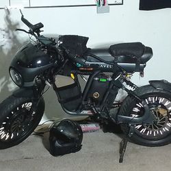 Custom 72v Dual Motor Sport Electric Moped 