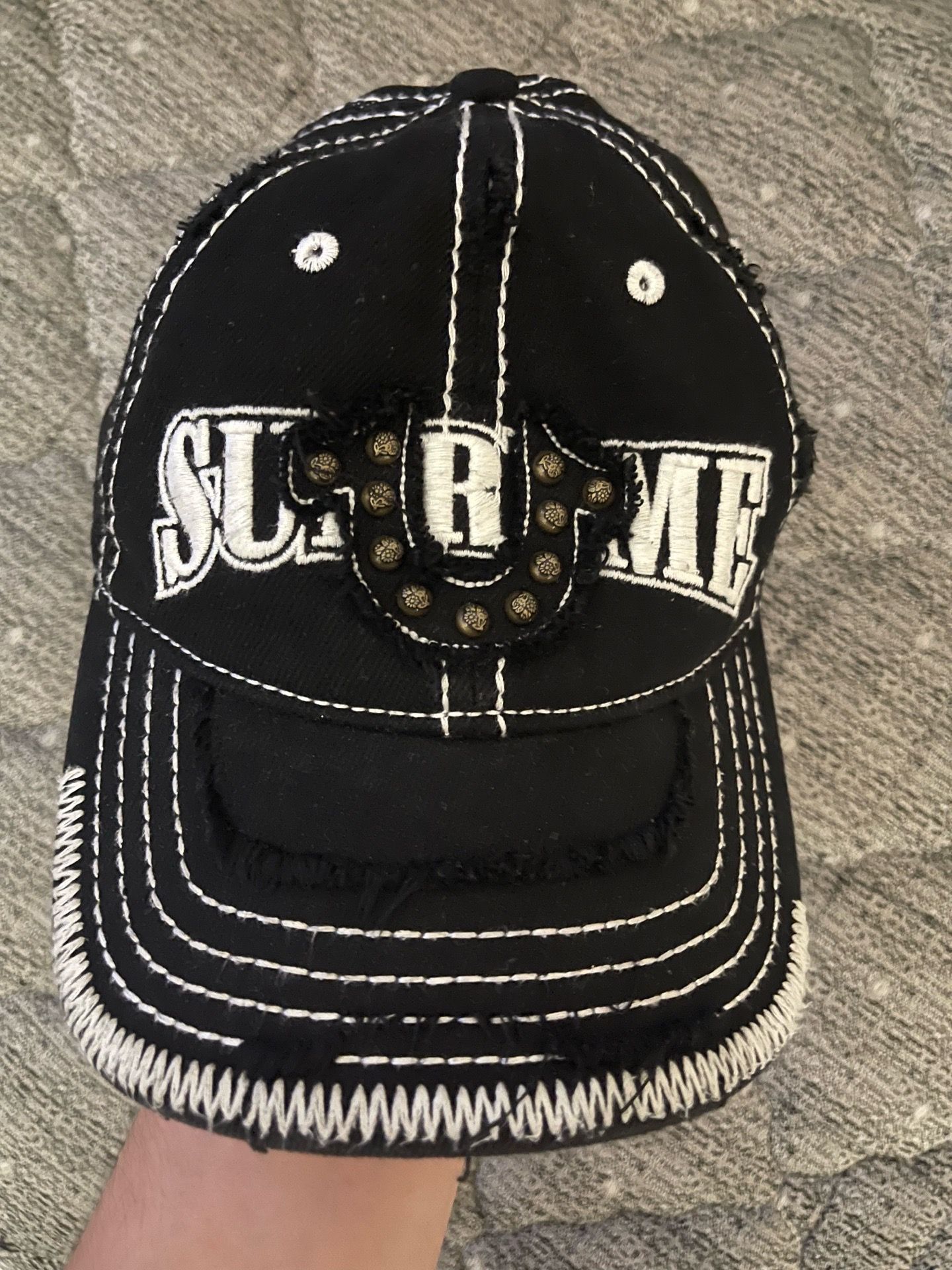 Supreme x TrueReligion Denim Hat