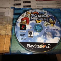 PS2 Game SONIC HEROES 