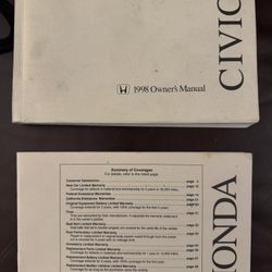 Honda Civic Manuals
