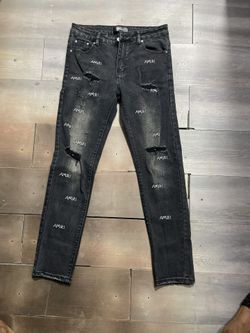 AMIRI Distressed Jeans –  Designer Denim (Size 32, Brand New)