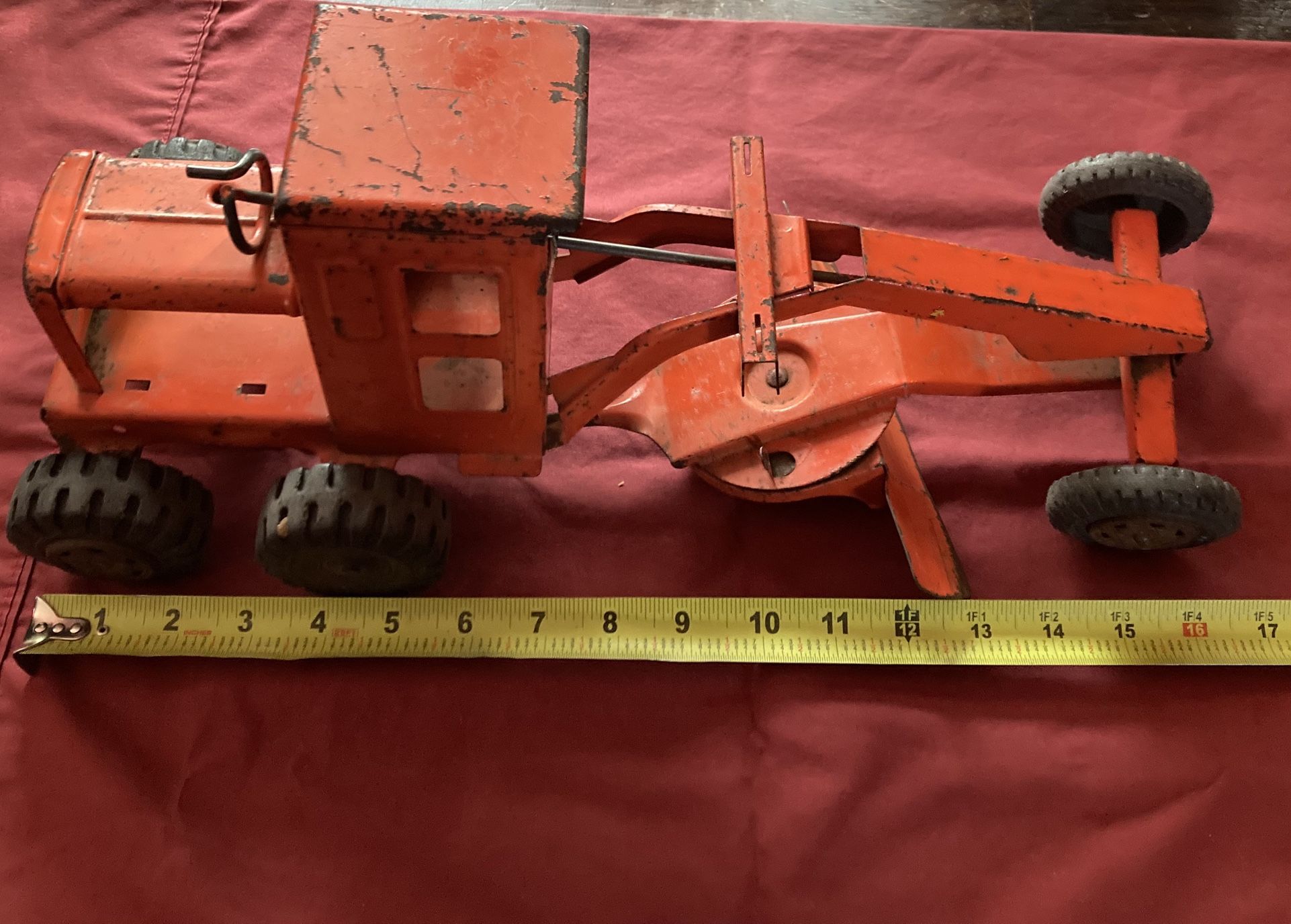 1940s Marx Pressed Steel Road Grader