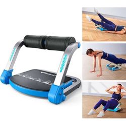 Ab Machine, Stomach Workout Equipment with 3 Resistance Levels and Auto-Rebound Feature, Sit-Up Equipment Supporting Up to 330 LBS, NEW