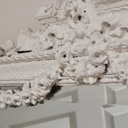 French Antique Garlands Swags Roses MIRROR