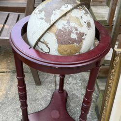 Old Globe with Stand