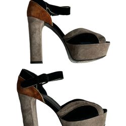 Dolce vita Platform Shoes 70s Vibe Heels 7.5 