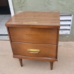 Mid Century Nightstand