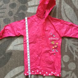 Disney Minnie Mouse Rain Slicker Poncho Jacket (Size Small 2/3)