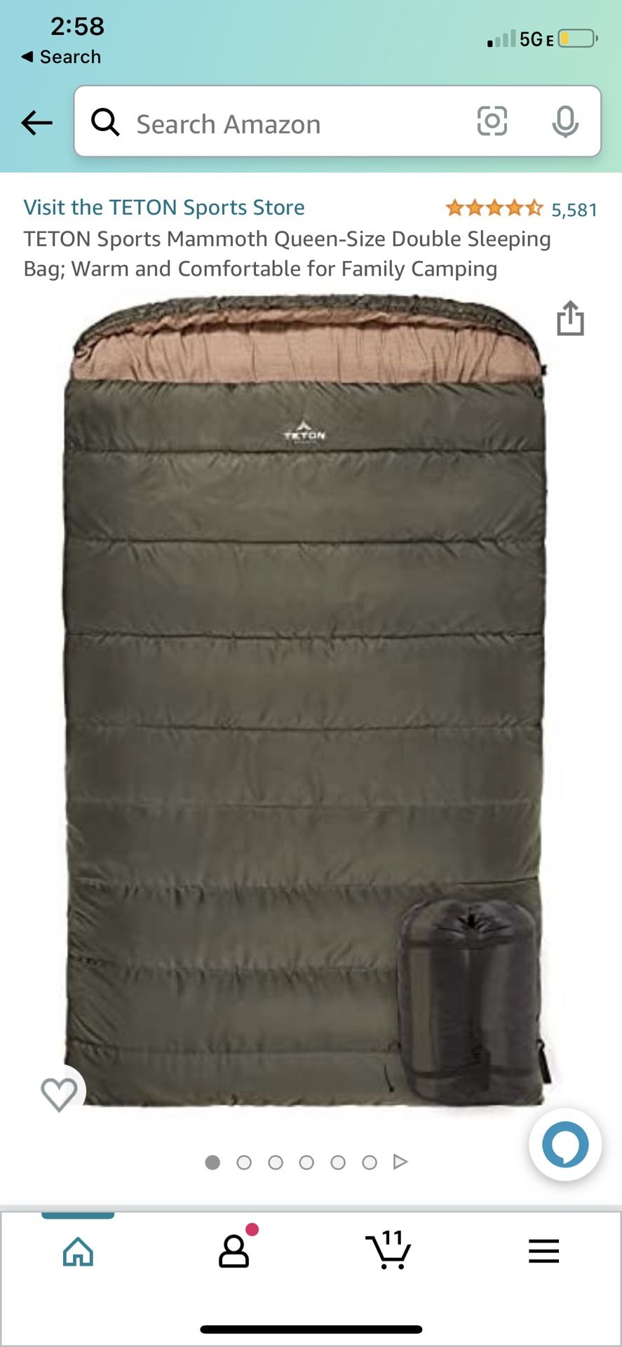 Queen Sleeping Bag