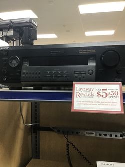 Sony Audio/Video Receiver with Digital Cinema Sound