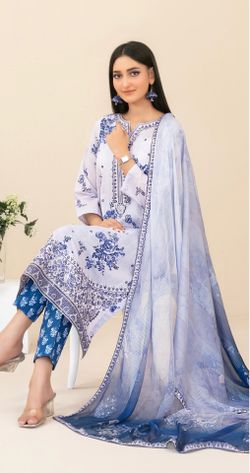 Embroidered Lawn Dress