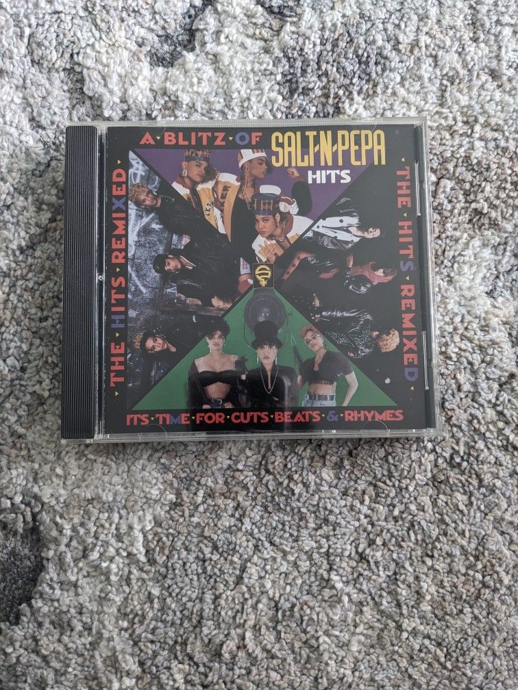 A Blitz of Salt-N-Pepa Hits CD & Case