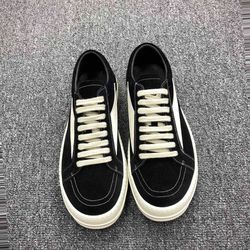 Rick Owens Leather Low Sneakers 3
