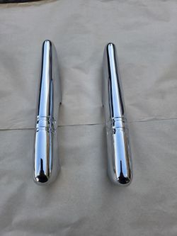 1940 Chevrolet Front Or Rear Bumper Guard, Chrome Bumper Guard