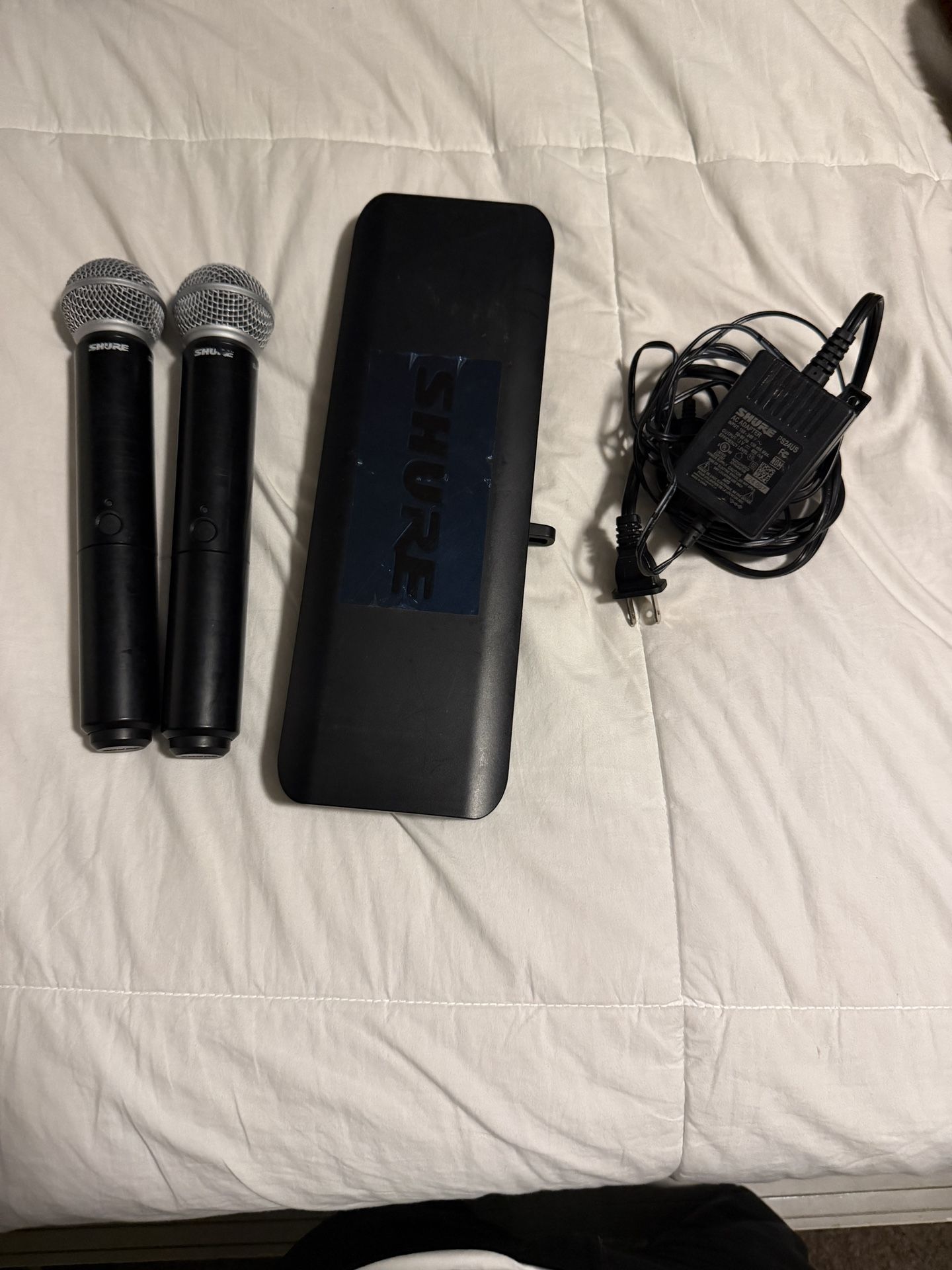 sure dual sm58 wireless microphones