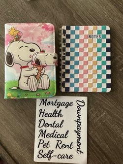 Summer Snoopy Budget Binder