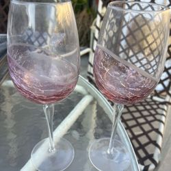 Wine Glasses Set 3 Dlrs 