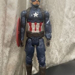 Marvel Avengers Captain America Hero Action Figure 12” Like New