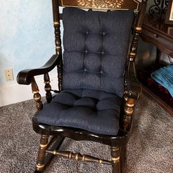 Vintage Vaughan Wooden Rocker